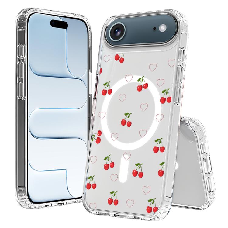 Custodia per telefono antiurto magnetica in TPU + PC con stampa a motivi., For iPhone Air