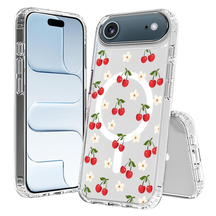 Custodia per telefono antiurto magnetica in TPU + PC con stampa a motivi., For iPhone Air