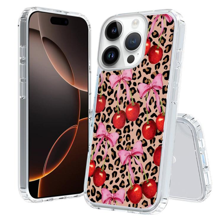 Custodia per telefono antiurto magnetica in TPU + PC con stampa a motivi., For iPhone 16 Pro