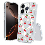 Custodia per telefono antiurto magnetica in TPU + PC con stampa a motivi., For iPhone 16 Pro