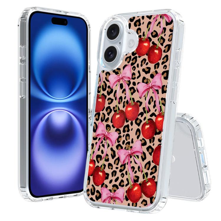Custodia per telefono antiurto magnetica in TPU + PC con stampa a motivi., For iPhone 16