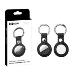 Custodia protettiva in ecopelle per AirTag 1st e 2nd Gen