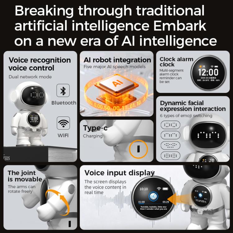 OBC8 Robot Giocattolo Intelligente con IA
