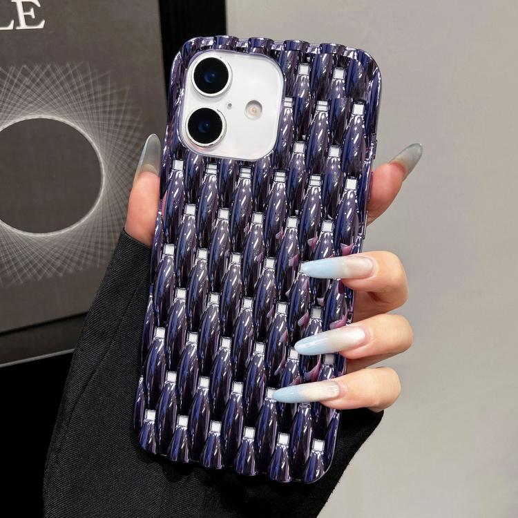 Custodia in TPU con texture attorcigliata per iPhone 16 Pro
