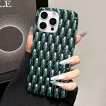 Custodia in TPU con texture attorcigliata per iPhone 16 Pro