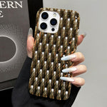 Custodia in TPU con texture attorcigliata per iPhone 16 Pro