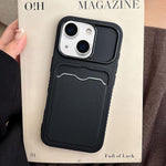 Custodia TPU con slot carte per iPhone 14