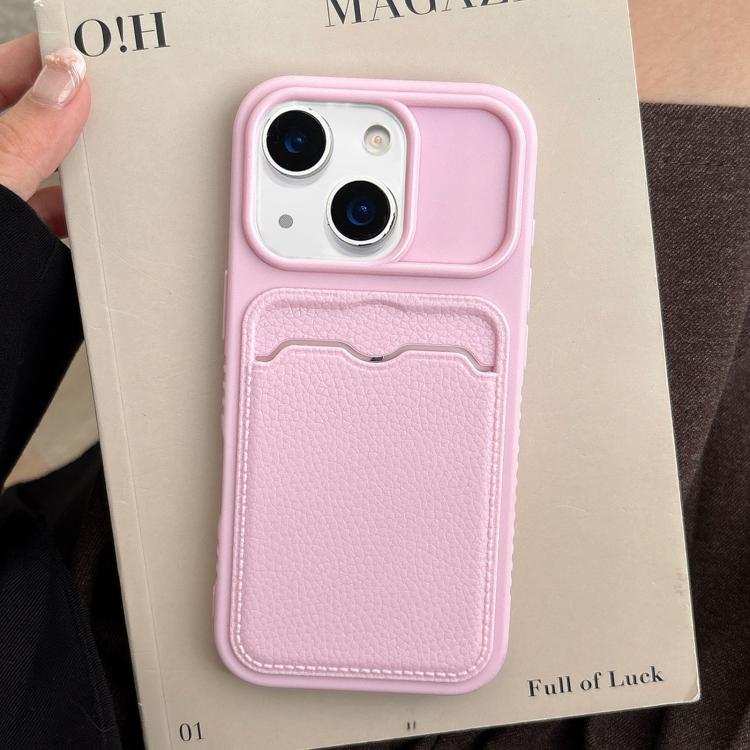 Custodia TPU con slot carte per iPhone 14