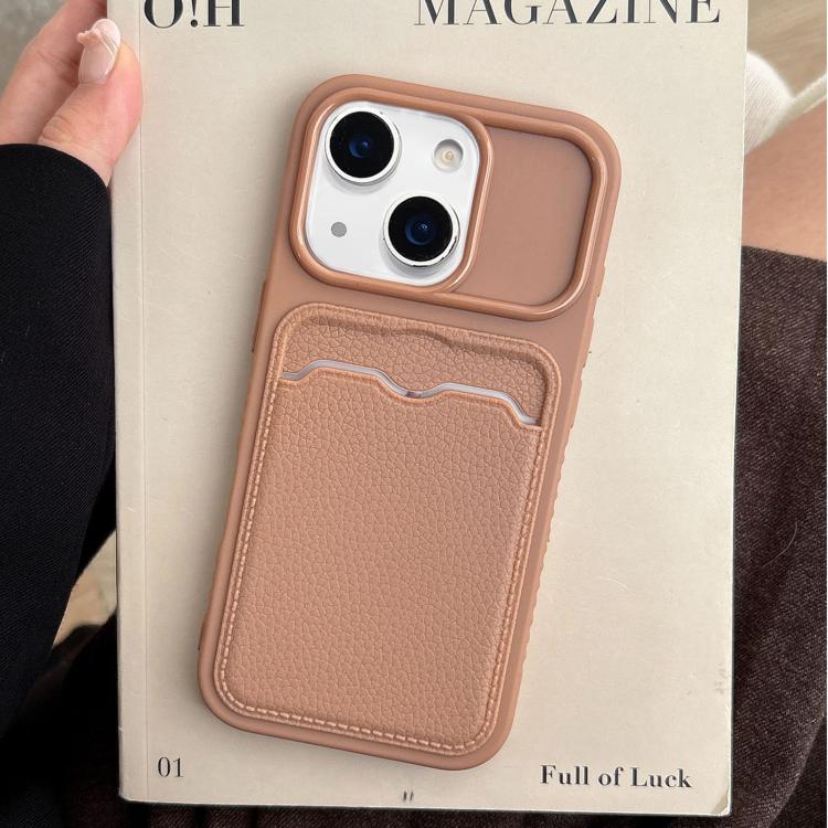 Custodia TPU con slot carte per iPhone 14