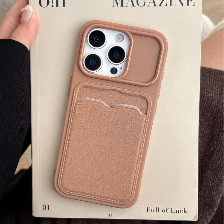 Custodia TPU con slot carte per iPhone 14