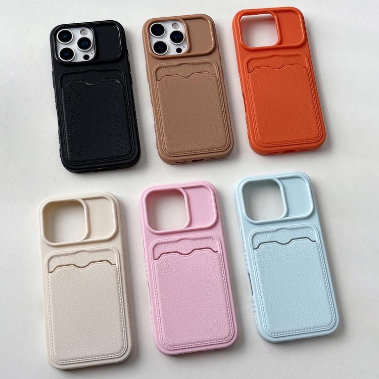 Custodia TPU con slot carte per iPhone 14