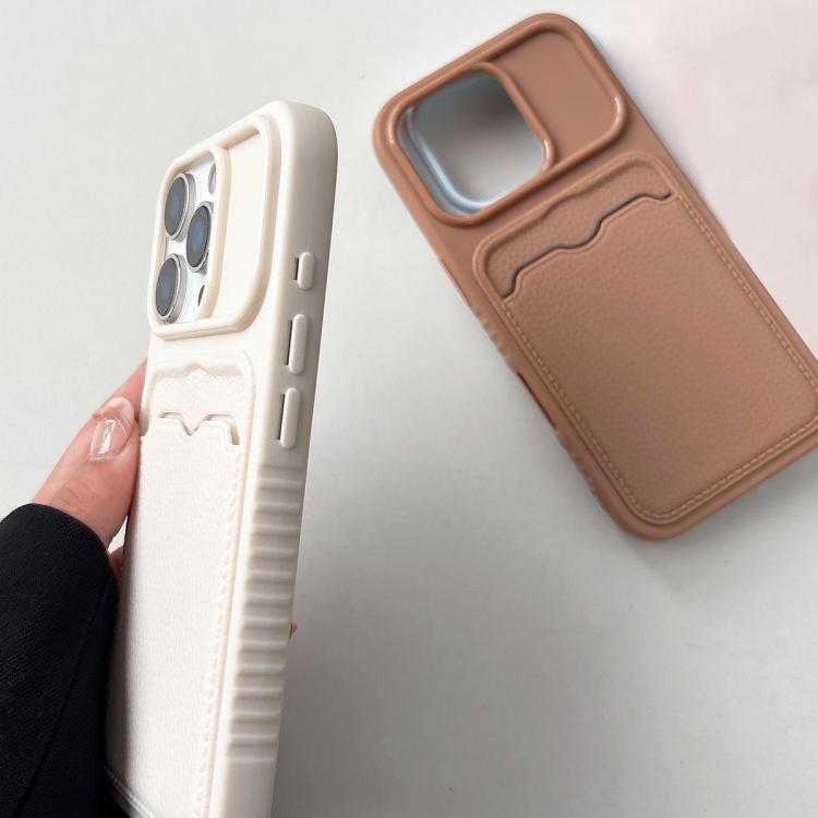 Custodia TPU con slot carte per iPhone 14