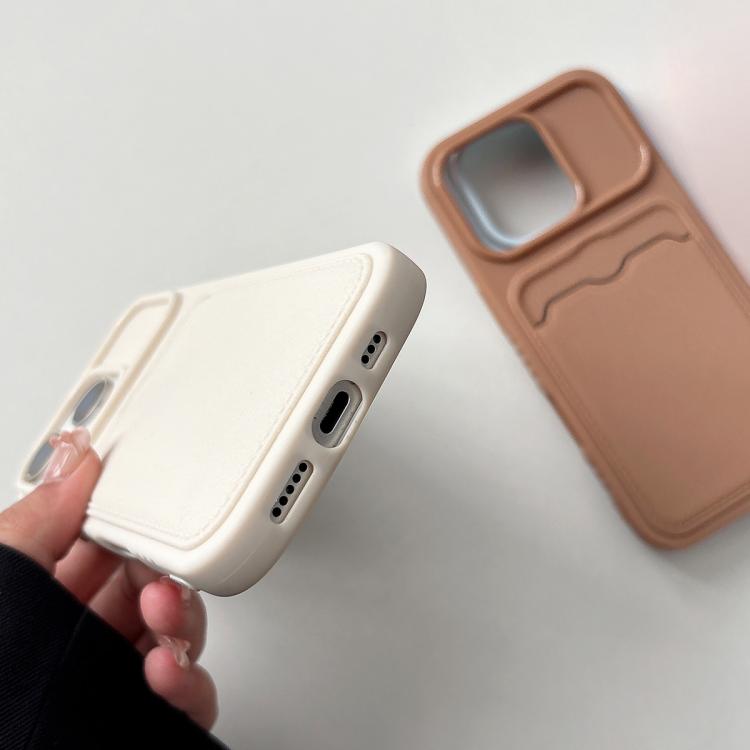 Custodia TPU con slot carte per iPhone 14