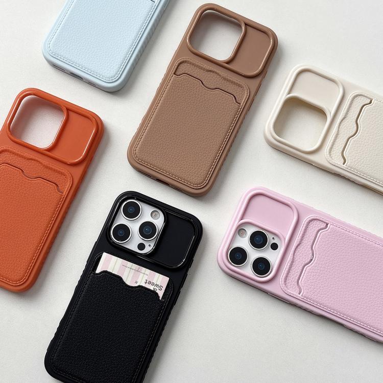 Custodia TPU con slot carte per iPhone 14