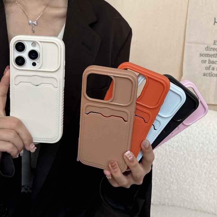 Custodia TPU con slot carte per iPhone 14