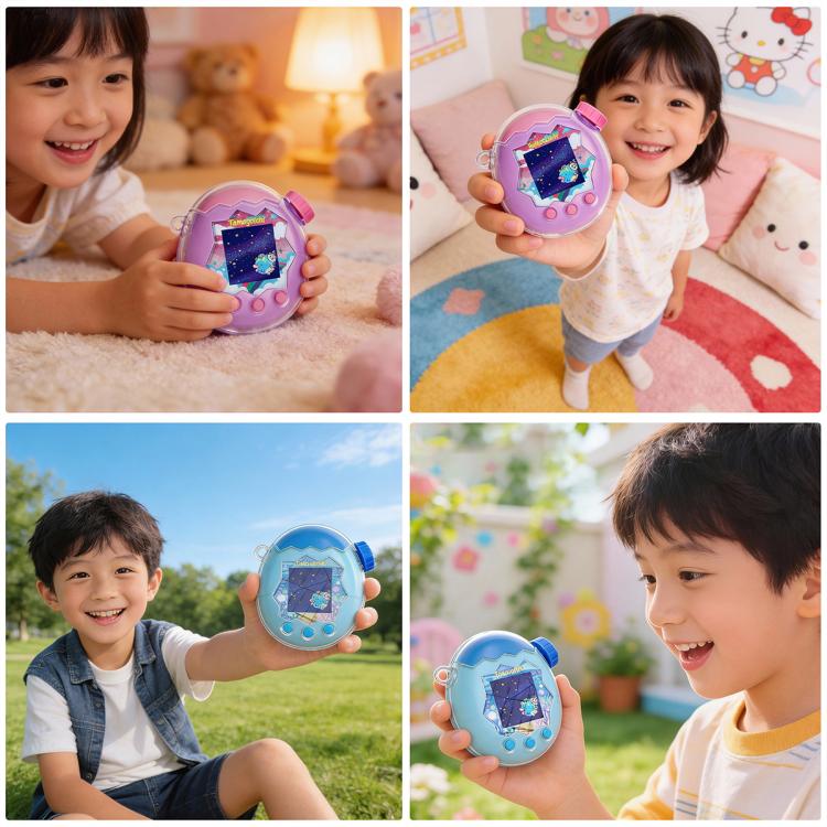 Custodia protettiva trasparente per Tamagotchi Paradise