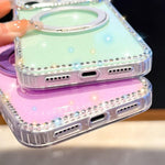 Custodia Diamond IMD con supporto magnetico per iPhone 14 Pro