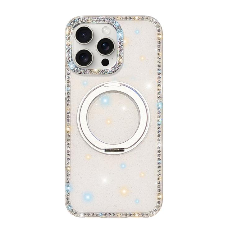 Custodia Diamond IMD con supporto magnetico per iPhone 15 Pro Max