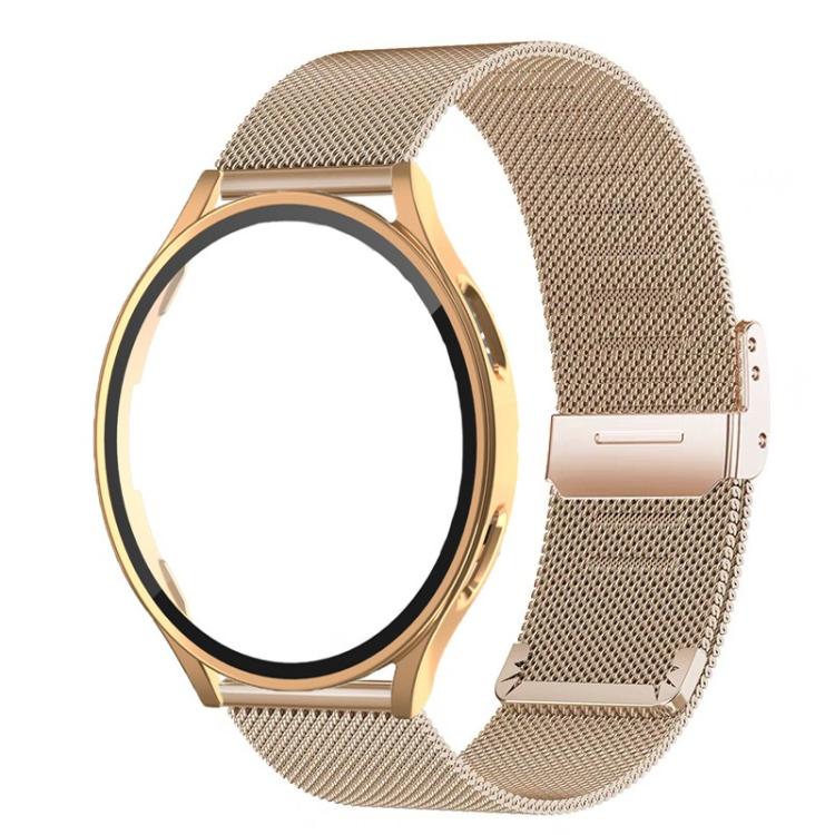 Cinturino per orologio in acciaio inossidabile con fibbia milanese e custodia in policarbonato integrata., For Samsung Galaxy Watch7 44mm, For Samsung Galaxy Watch7 40mm, For Samsung Galaxy Watch6 44mm, For Samsung Galaxy Watch6 40mm                   ...