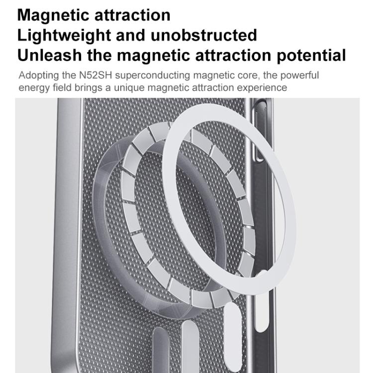 Custodia magnetica in TPU per iPhone 16 Pro