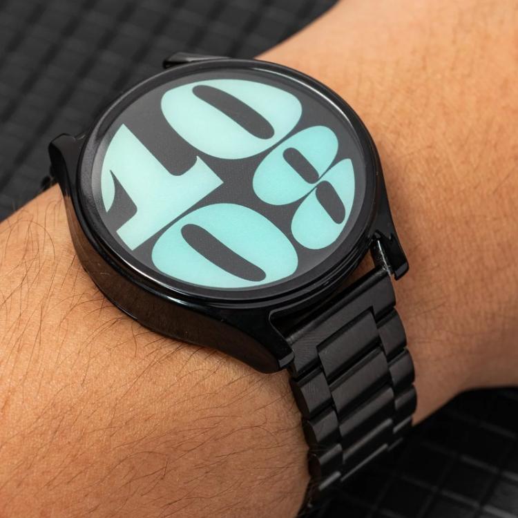 Cinturino per orologio Tri-Beads in acciaio inossidabile con custodia in TPU a copertura totale e set per la rimozione delle maglie del cinturino, For Samsung Galaxy Watch7 44mm, For Samsung Galaxy Watch7 40mm, For Samsung Galaxy Watch6 44mm