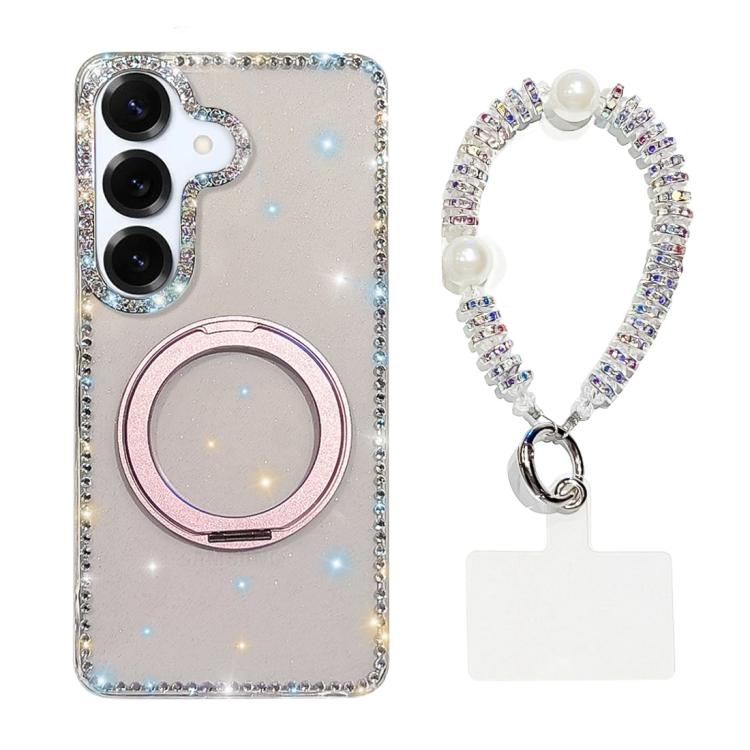 Custodia Diamond IMD con supporto magnetico e cinturino per Samsung Galaxy S26 e