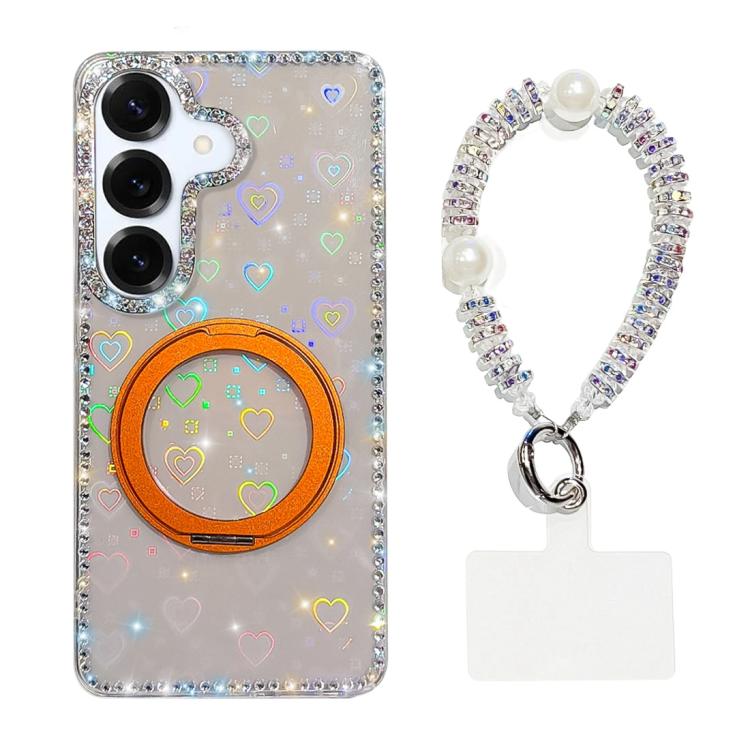 Custodia Diamond IMD con supporto magnetico e cinturino per Samsung Galaxy S26 e