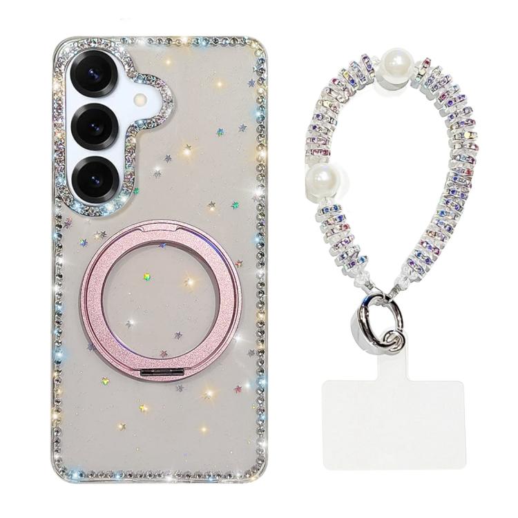 Custodia Diamond IMD con supporto magnetico e cinturino per Samsung Galaxy S26 e