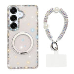 Custodia Diamond IMD con supporto magnetico e cinturino per Samsung Galaxy S26 e