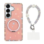 Custodia Diamond IMD con supporto magnetico e cinturino per Samsung Galaxy S26 e
