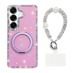 Custodia Diamond IMD con supporto magnetico e cinturino per Samsung Galaxy S26 e