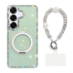Custodia Diamond IMD con supporto magnetico e cinturino per Samsung Galaxy S26 e