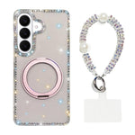 Custodia Diamond IMD con supporto magnetico e cinturino per Samsung Galaxy S26 e