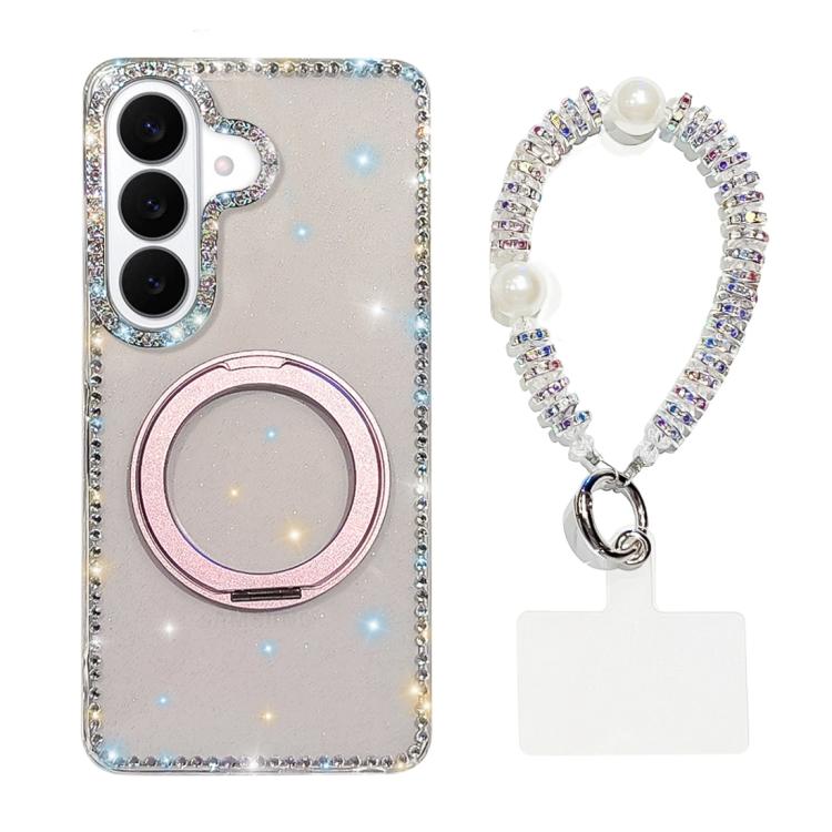 Custodia Diamond IMD con supporto magnetico e cinturino per Samsung Galaxy S26 e