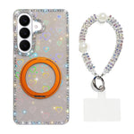 Custodia Diamond IMD con supporto magnetico e cinturino per Samsung Galaxy S26 e