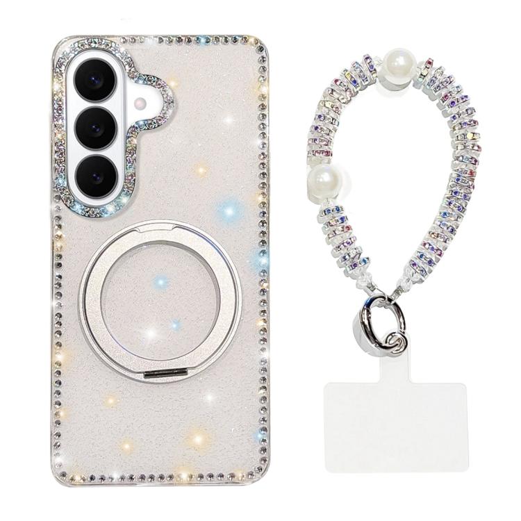 Custodia Diamond IMD con supporto magnetico e cinturino per Samsung Galaxy S26 e