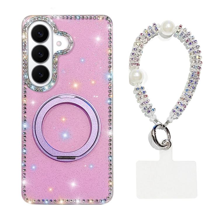 Custodia Diamond IMD con supporto magnetico e cinturino per Samsung Galaxy S26 e