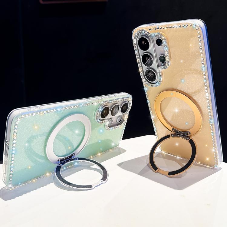 Custodia Diamond IMD con supporto magnetico e cinturino per Samsung Galaxy S26 e