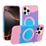 Custodia magnetica con anello girevole 360° per iPhone 16