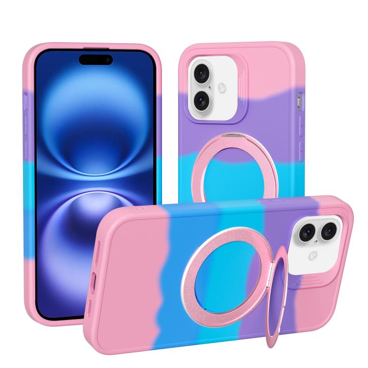 Custodia magnetica con anello girevole 360° per iPhone 16