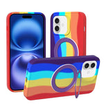 Custodia magnetica con anello girevole 360° per iPhone 16