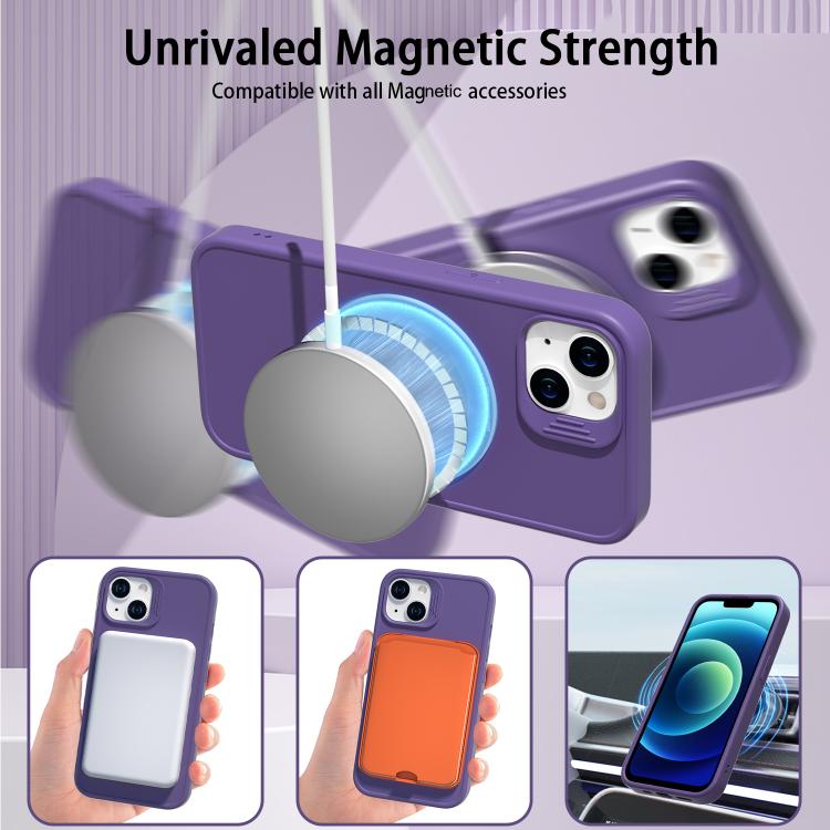 Custodia magnetica con anello girevole per iPhone 13 e 11