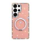 Custodia Diamond IMD con supporto magnetico per Samsung Galaxy S24 Ultra e S24+