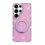 Custodia Diamond IMD con supporto magnetico per Samsung Galaxy S24 Ultra e S24+