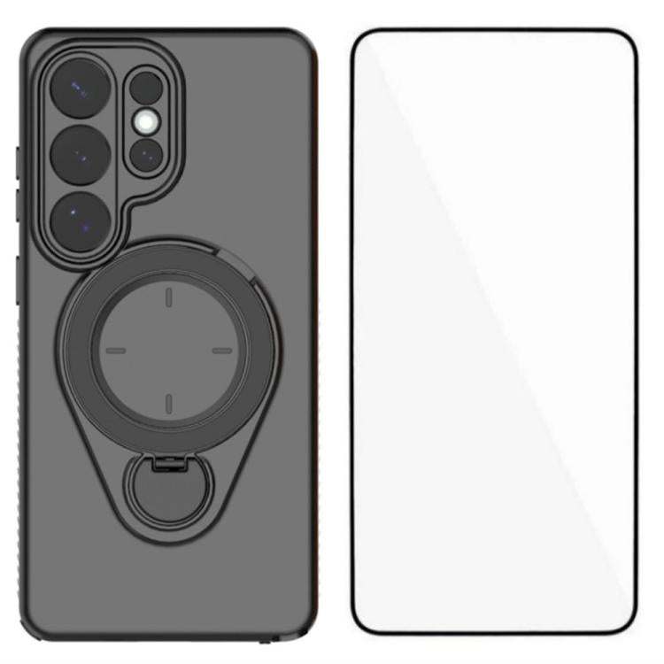Custodia con anello di supporto e protezione schermo per Samsung Galaxy S26+