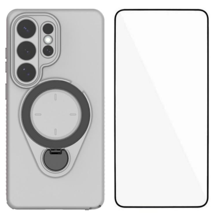 Custodia con anello di supporto e protezione schermo per Samsung Galaxy S26+