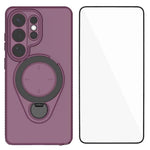 Custodia con anello di supporto e protezione schermo per Samsung Galaxy S26+