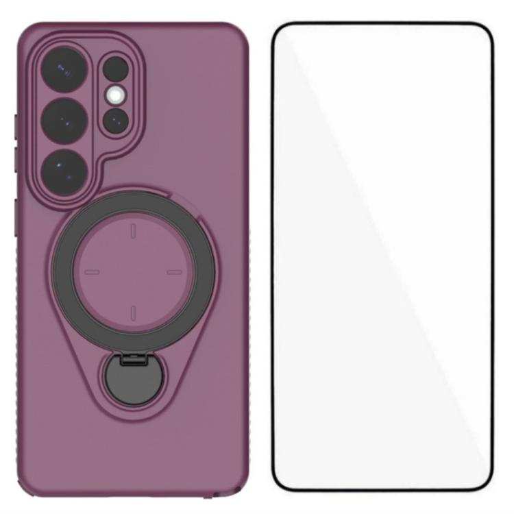 Custodia con anello di supporto e protezione schermo per Samsung Galaxy S26+