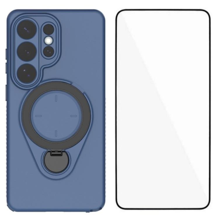 Custodia con anello di supporto e protezione schermo per Samsung Galaxy S26+