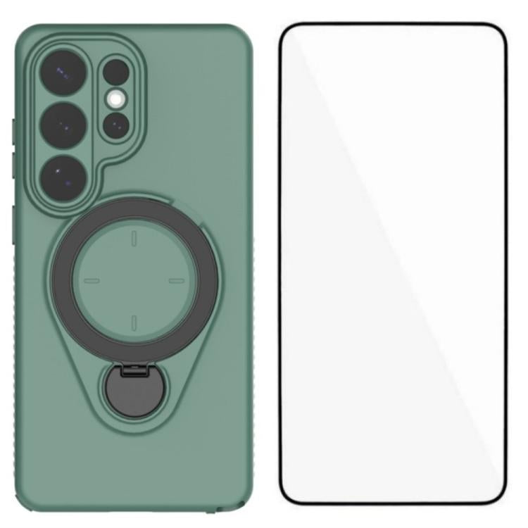 Custodia con anello di supporto e protezione schermo per Samsung Galaxy S26+